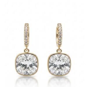 Women’s Swarovski Earrings and Ring Set Size 7.5